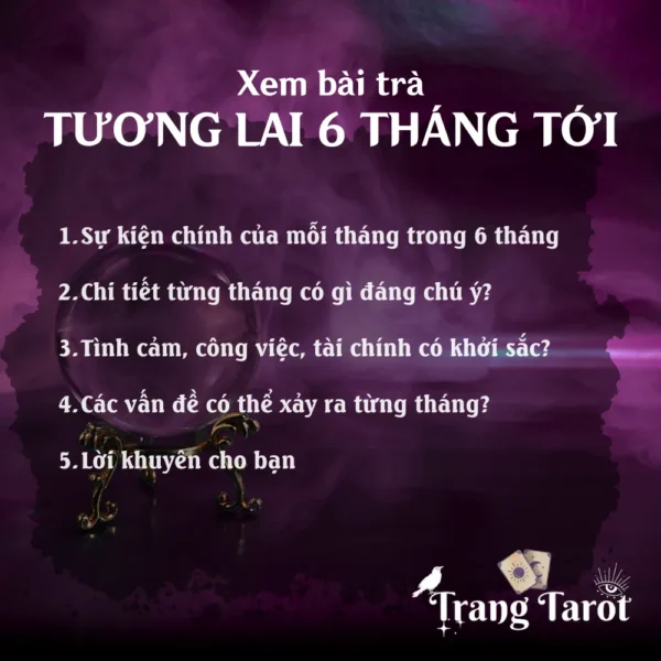 Gói xem Bài Trà dự báo tương lai tình yêu, tài chính