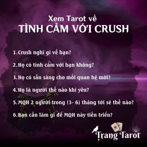 Gói xem tarot về Crush