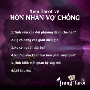 Gói xem Tarot về Hôn nhân vợ chồng