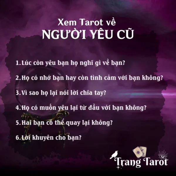 Gói xem Tarot về người yêu cũ