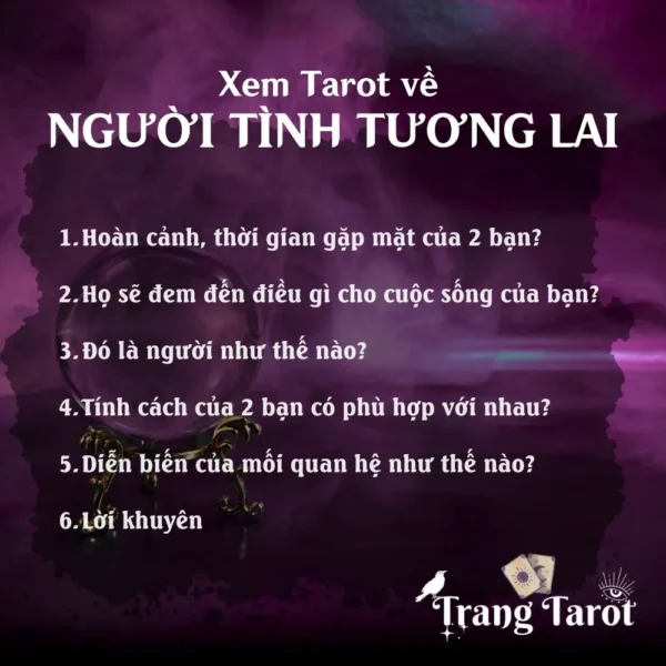 Gói xem tarot về người yêu tương lai