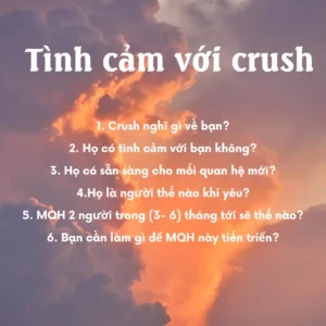 Gói xem tarot về Crush