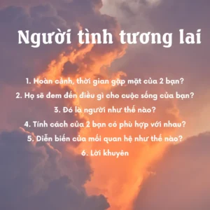 Gói xem tarot về người yêu tương lai