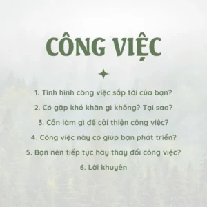 Gói xem Tarot về công việc và tài chính