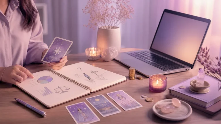 Tarot công việc tài chính online: gỡ rối khi bạn cần quyết định thực tế