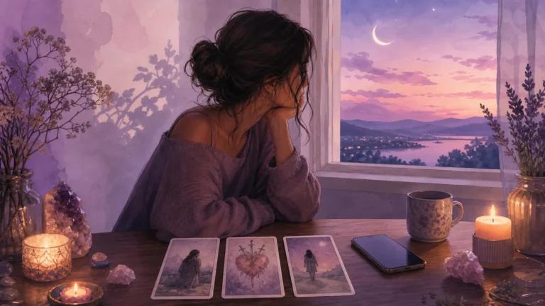 Xem tarot mối quan hệ đã ngừng liên lạc: nên chờ, nhắn lại hay dừng?