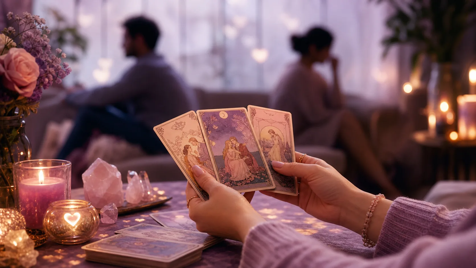Buổi xem tarot tình yêu online về mối quan hệ hiện tại
